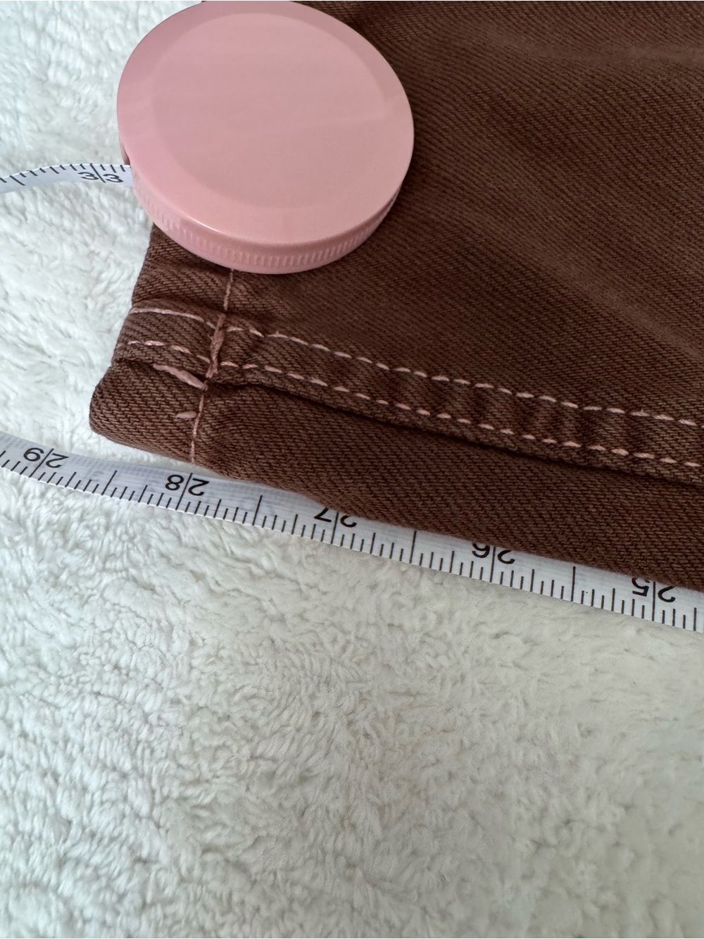 Free People Brown Denim Short-Sleeve Utility Jumpsuit - Picture 7 of 7